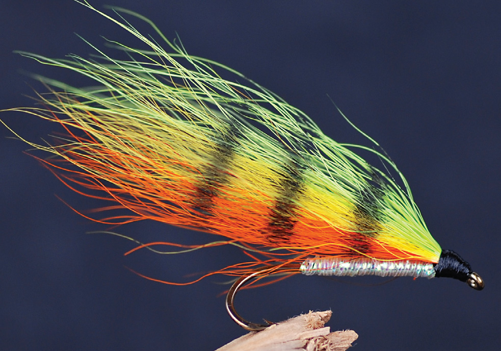 Sunburst Bucktail Streamer Fishing flies